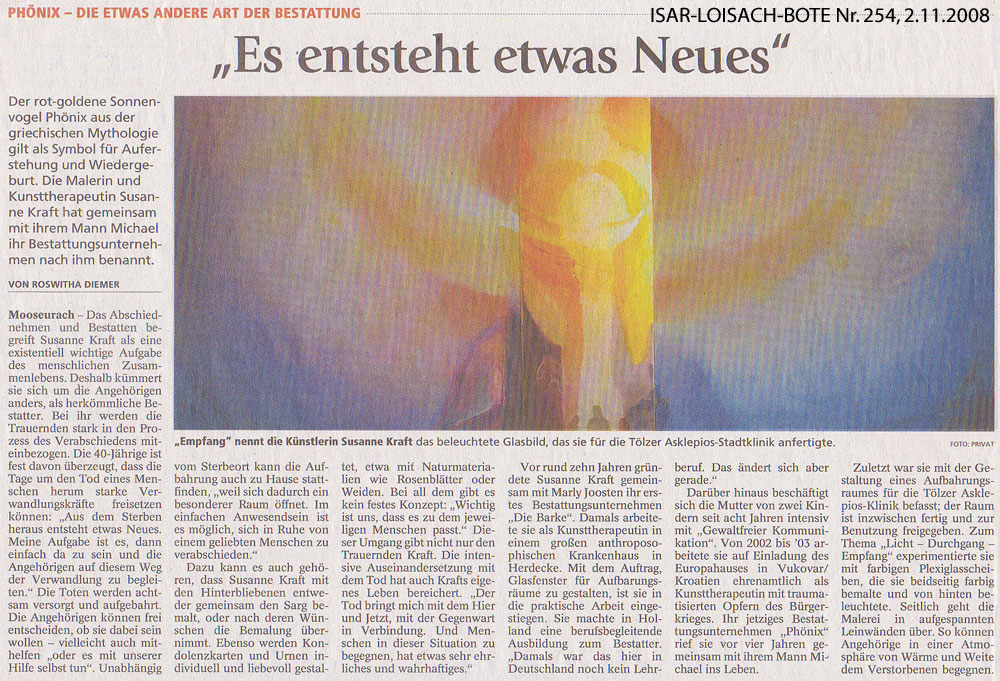aus dem Isar-Loisach-Boten vom 02.11.2008